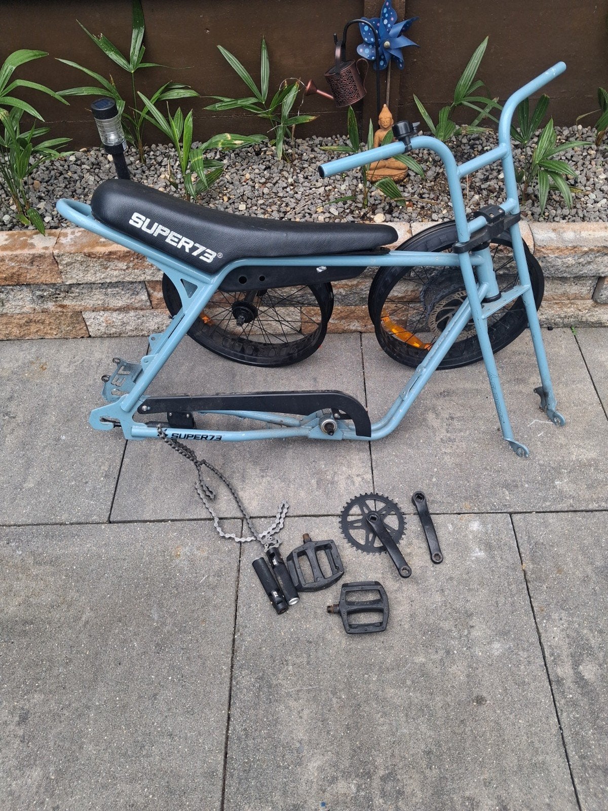 Super73 Frame, Motor, Wielen en Onderdelen, Ophalen, Frame, Gebruikt, Staal