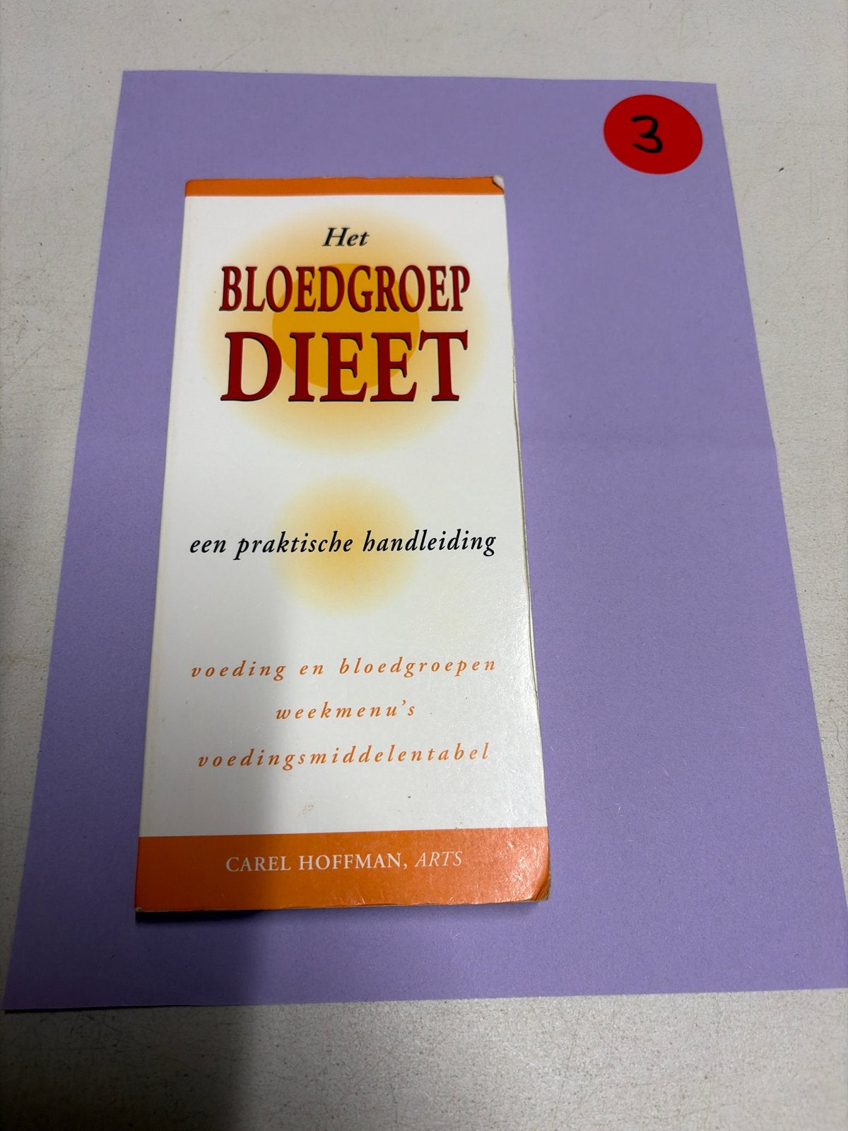 Het Bloedgroep Dieet - Een praktische handleiding, Boeken, Ophalen of Verzenden, Zo goed als nieuw, Dieet en Voeding