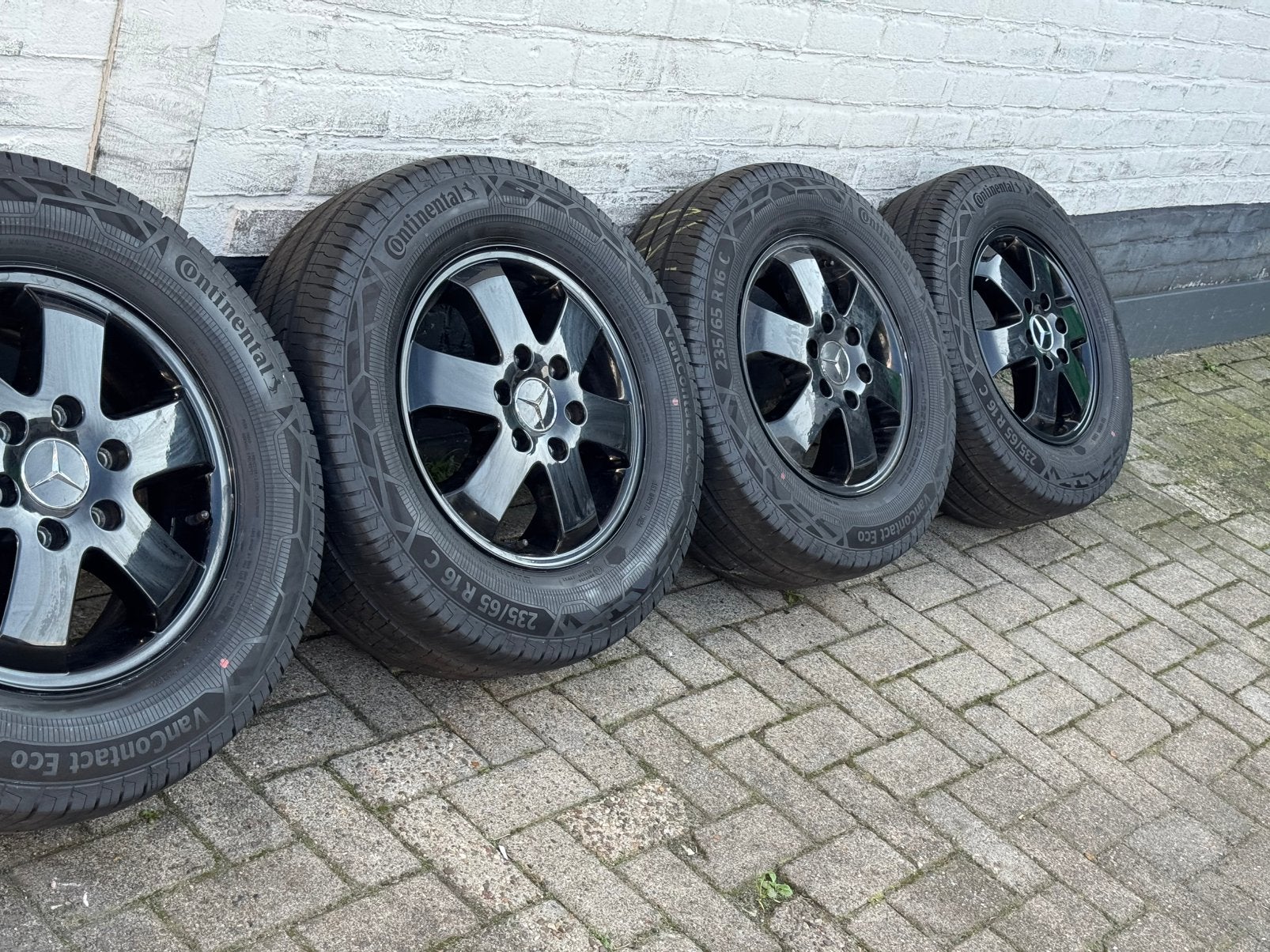 16 inch Mercedes Sprinter W907 W906 W910 velgen zomerbande, Ophalen, 16 inch, Banden en Velgen, 235 mm