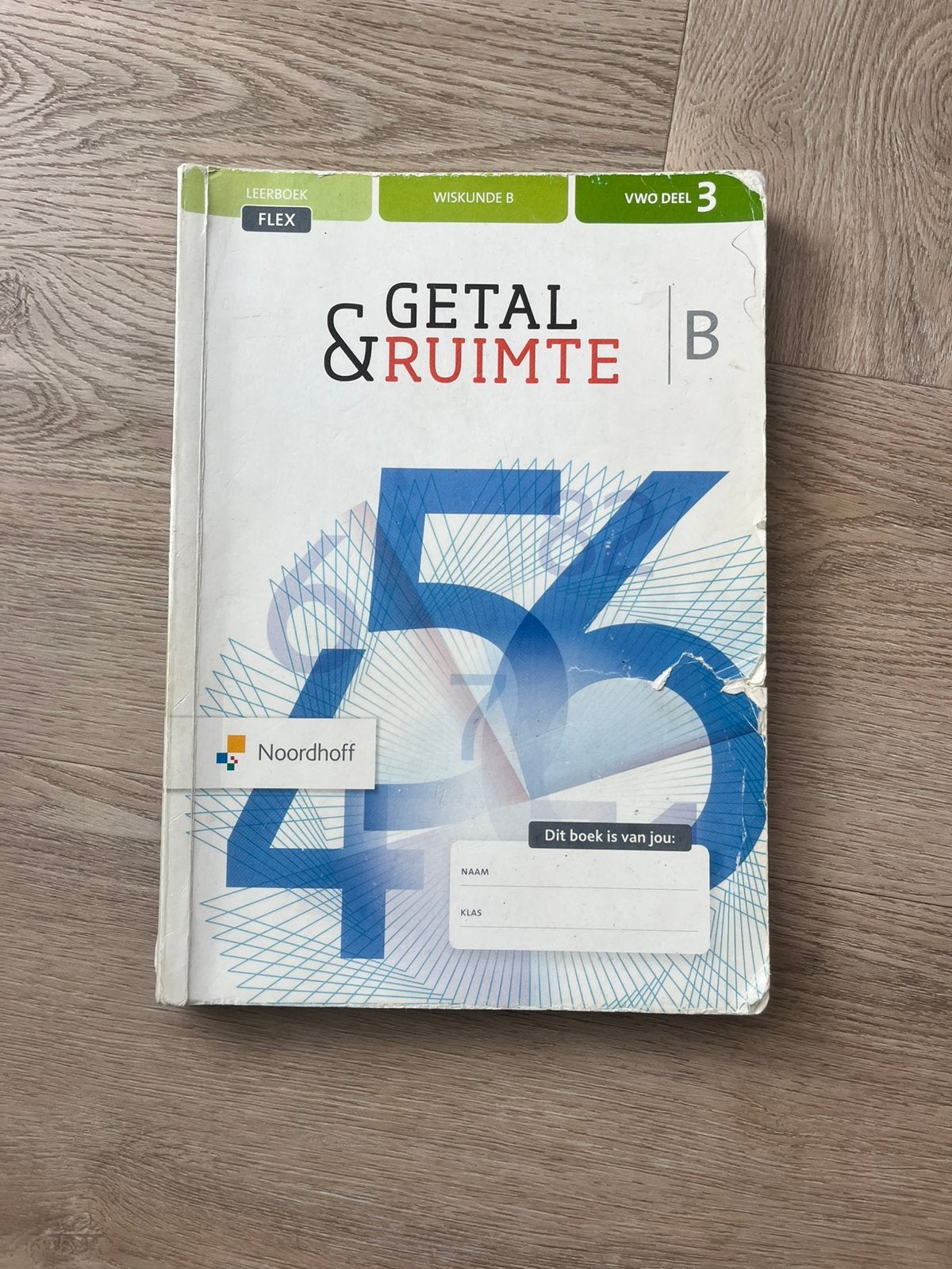 Getal en Ruimte vwo B 3 FLEX leerboek 9789001736934, Gelezen, VWO, Ophalen of Verzenden, Wiskunde B