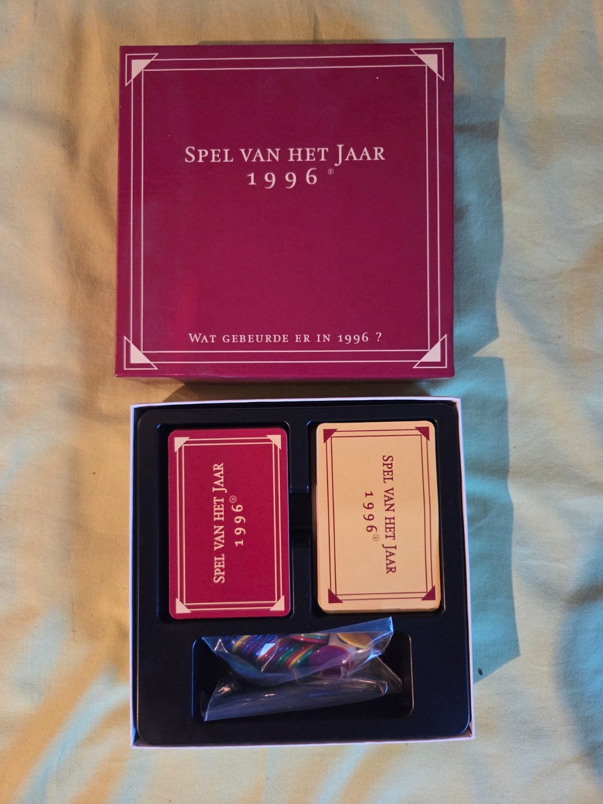 Spel van het Jaar 1996 - Wat gebeurde er in 1996?, Vijf spelers of meer, Ophalen of Verzenden, Gebruikt, NOVA CARTA