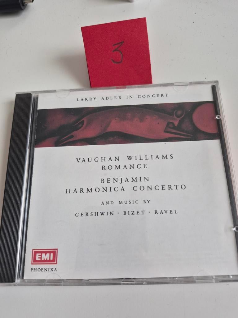 Larry Adler in Concert - Vaughan Williams, Benjamin,, Ophalen of Verzenden, Modernisme tot heden, Zo goed als nieuw, Orkest of Ballet