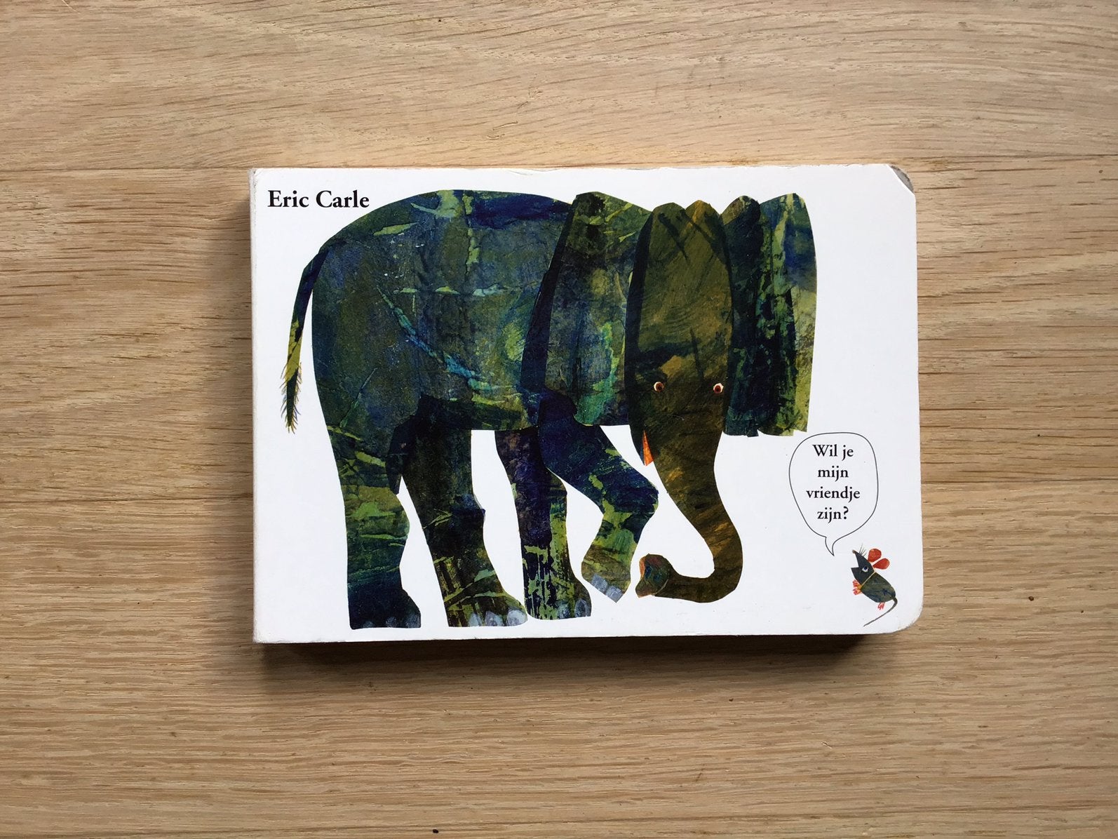 Wil jij mijn vriendje zijn? - Eric Carle. Kartonnen boekje., Ophalen of Verzenden