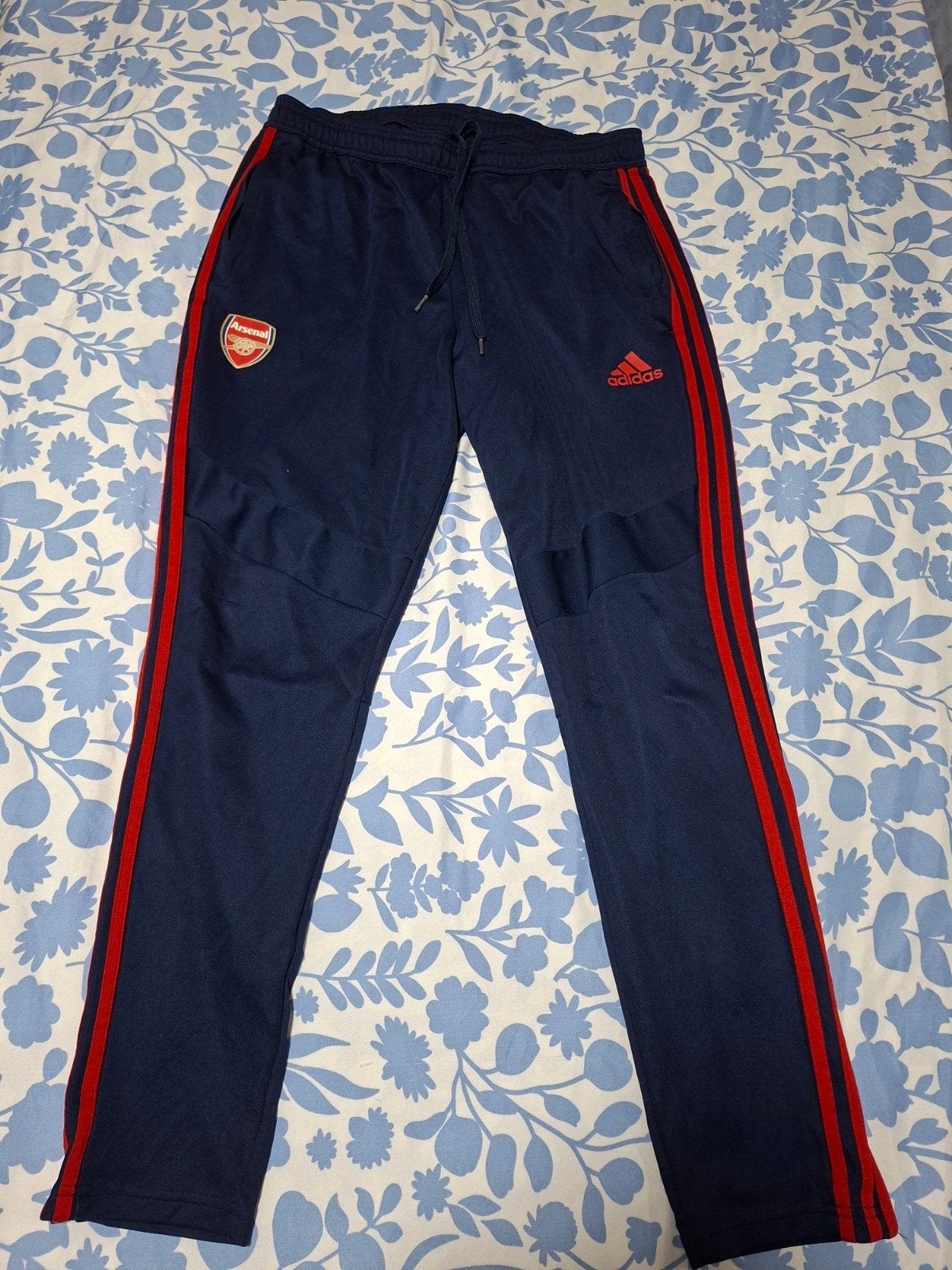 Adidas Arsenal Trainingsbroek Maat L, Ophalen, Blauw, Overige jeansmaten, Zo goed als nieuw