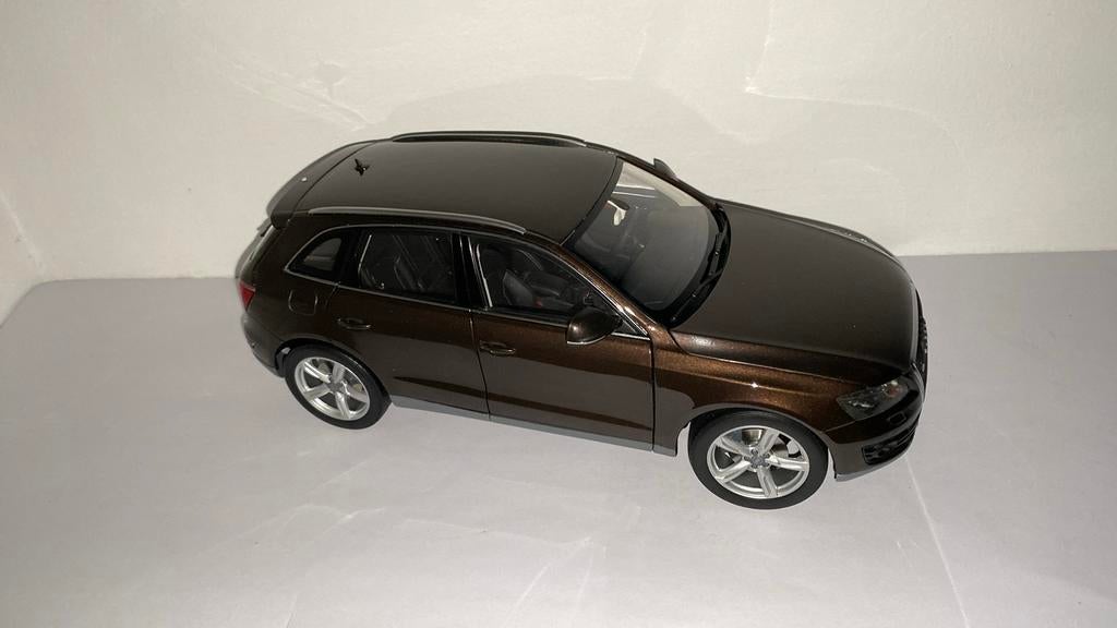kyosho Audi Q5 teak brown 1:18, Hobby en Vrije tijd, Modelauto's | 1:18, Ophalen of Verzenden, Nieuw, Auto, Kyosho