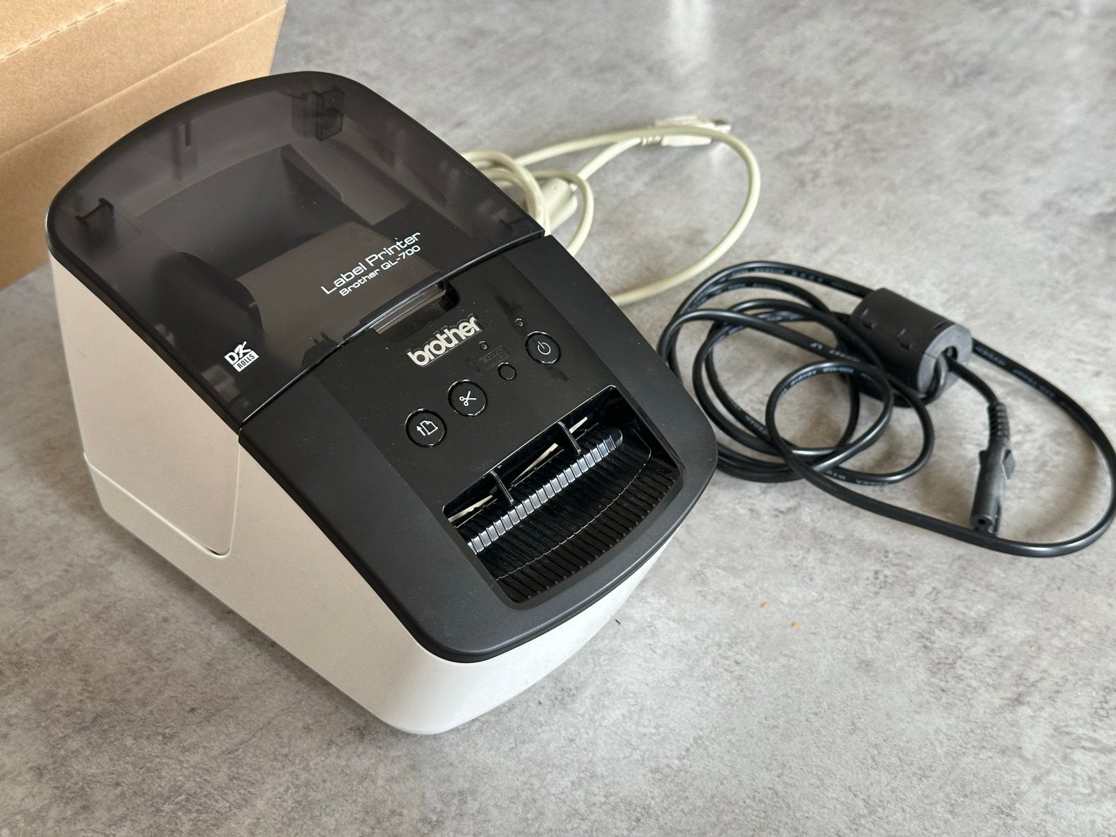 Brother QL-700 labelprinter, Ophalen, Gebruikt, Qwerty, Etiket