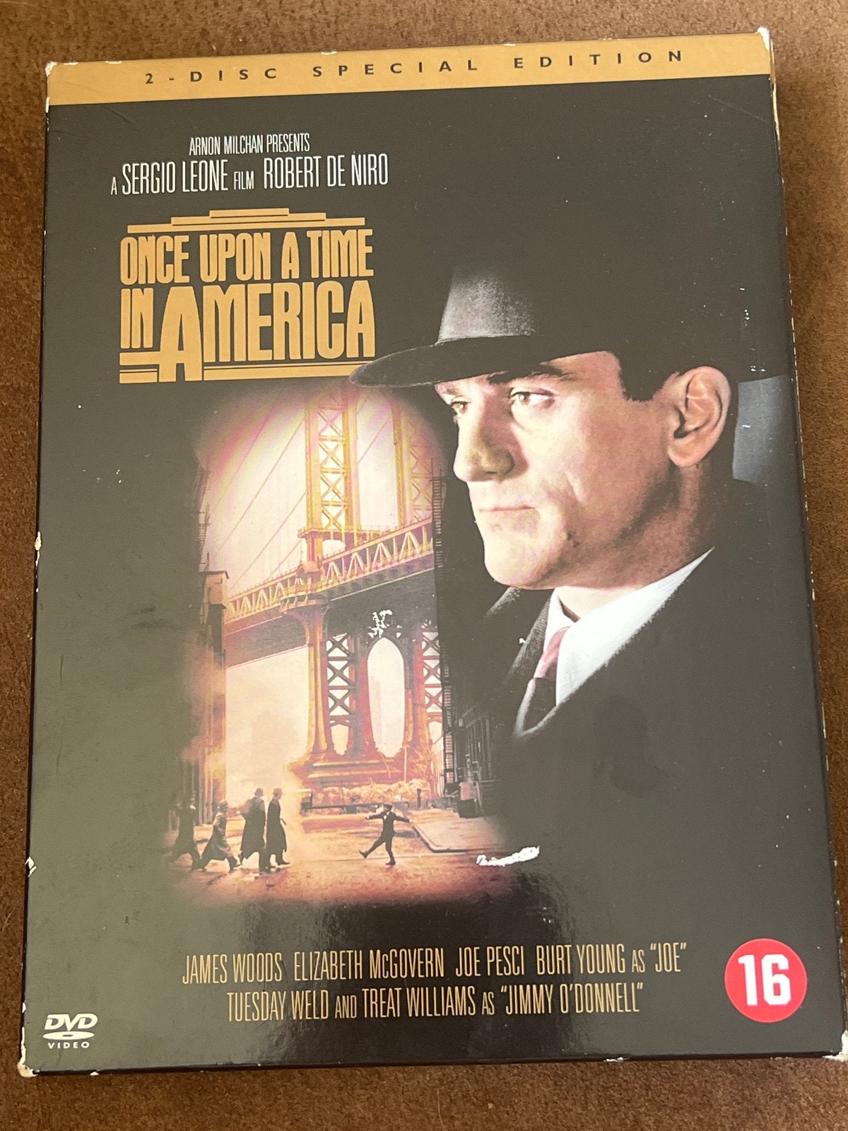 Once Upon a Time in America - 2 Disc Special Edition DVD, Maffia en Misdaad, Vanaf 16 jaar, Nederlands, Ophalen of Verzenden