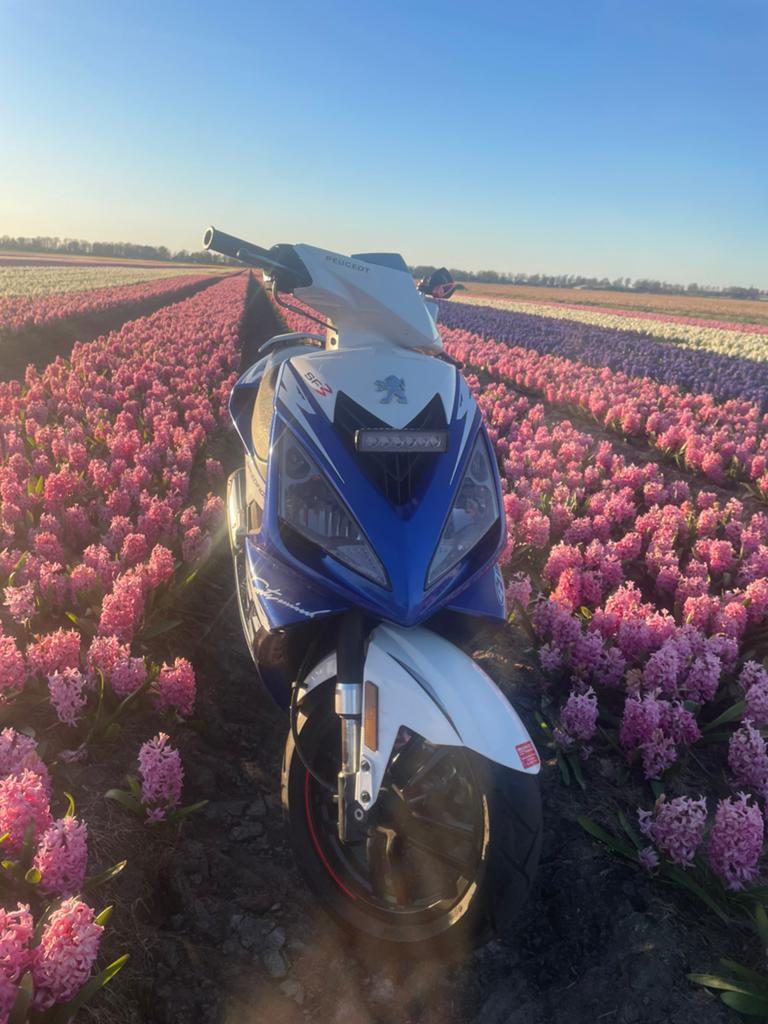 peugeot speedfight 3 snor, Ophalen, Zo goed als nieuw, Benzine, Speedfight