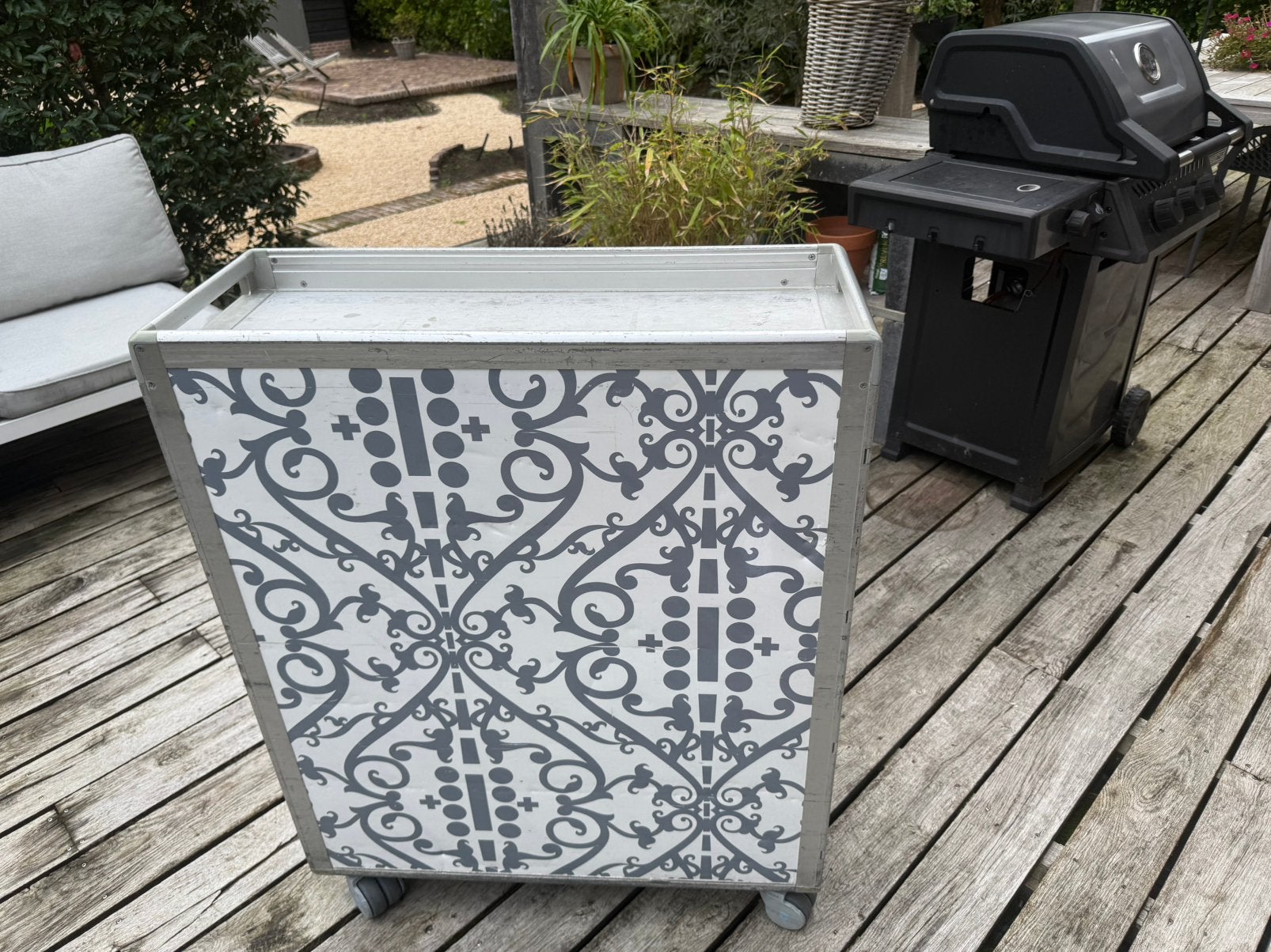 KLM Full-sized trolley, Tuin en Terras, Ophalen