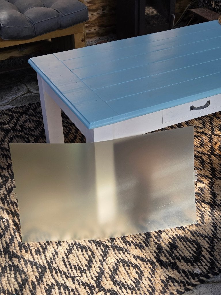 Plexiglas Polycarbonaat Plastic. 71cm x 41cm x 0,35mm, Ophalen, Zo goed als nieuw, Kunststof