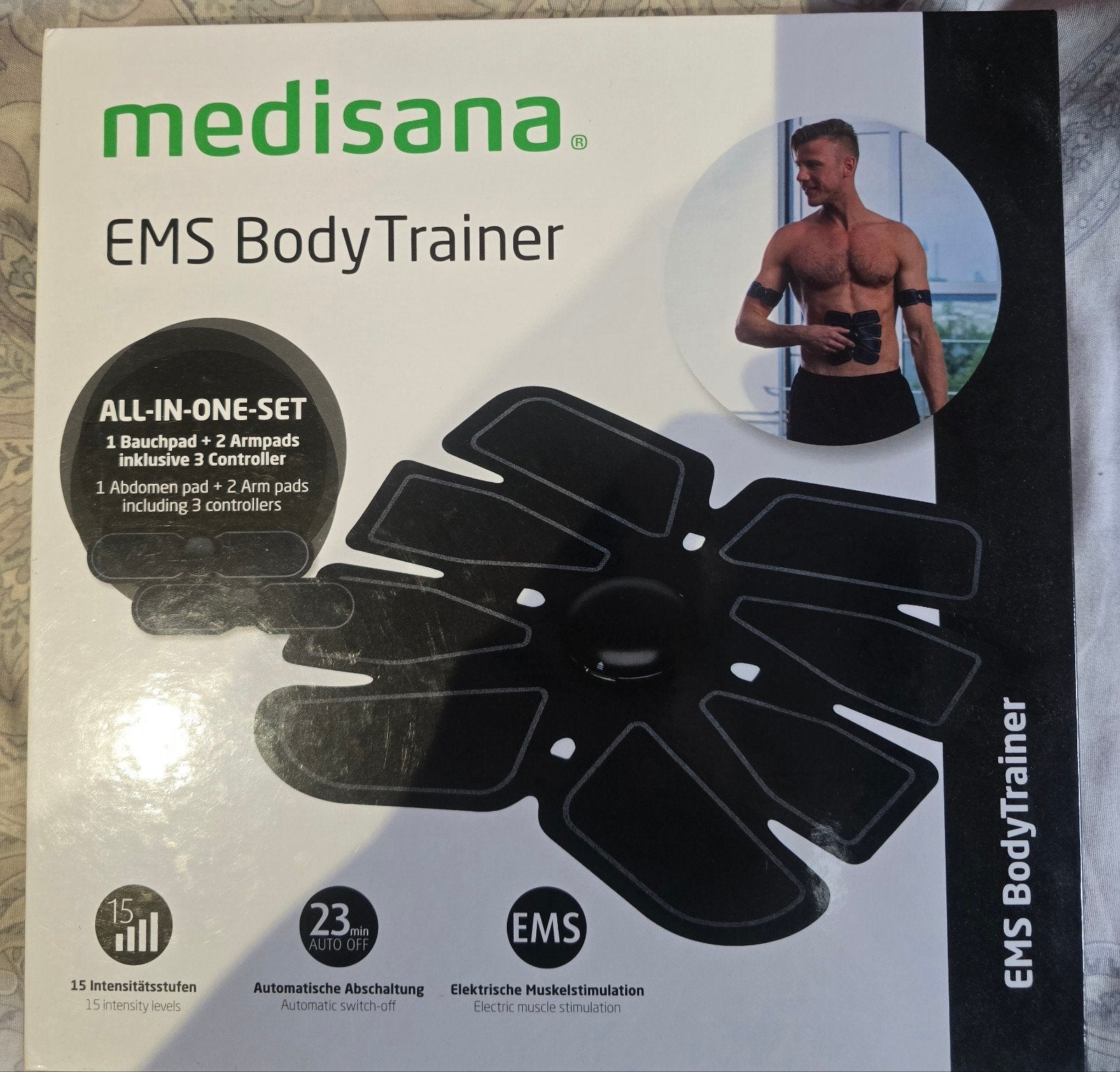 Medisana EMS Body Trainer - Spierstimulator Set, Sport en Fitness, Ophalen of Verzenden, Buik