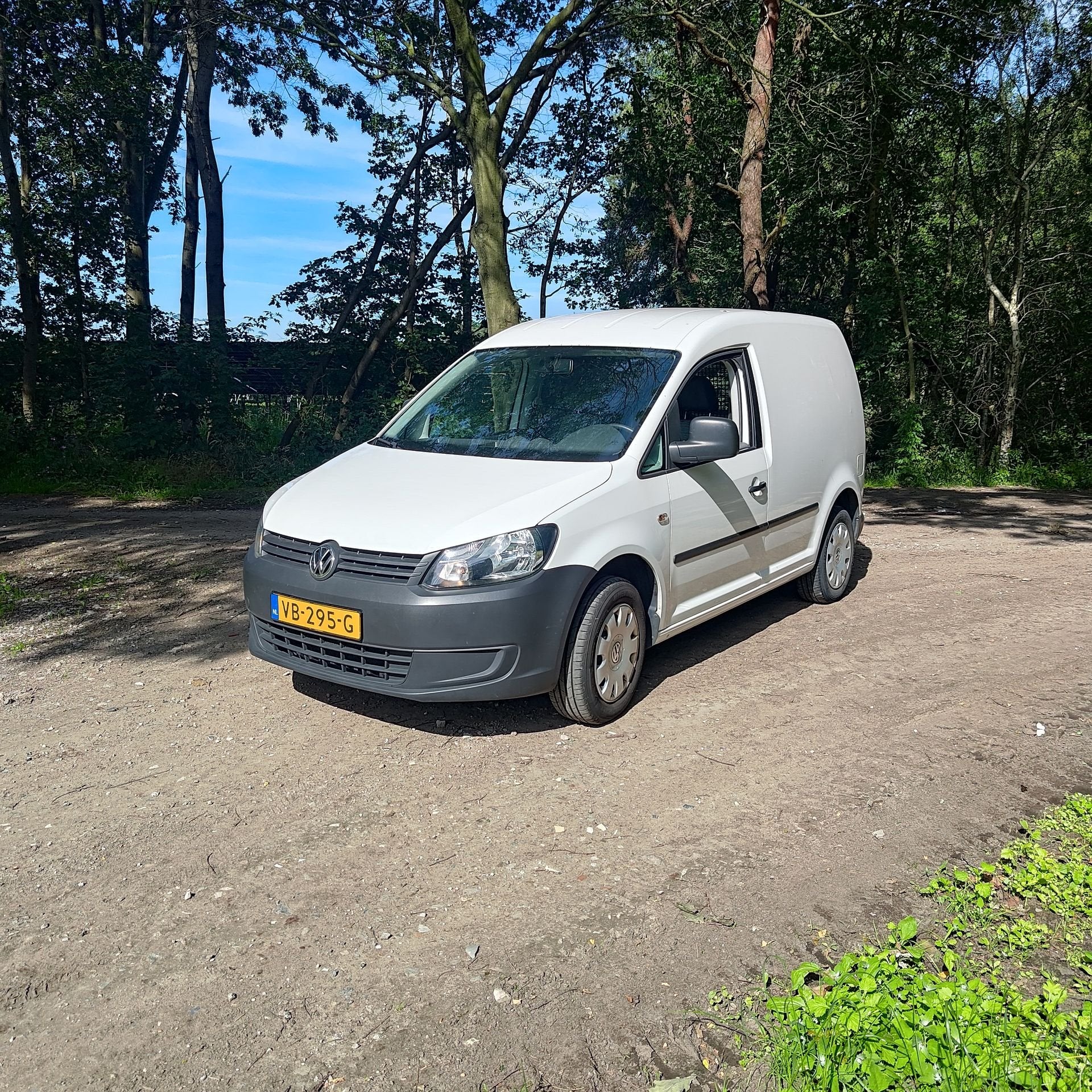 Volkswagen  Caddy Airco apk nette en frisse auto, Volkswagen, 100 pk, Wit, Bedrijf