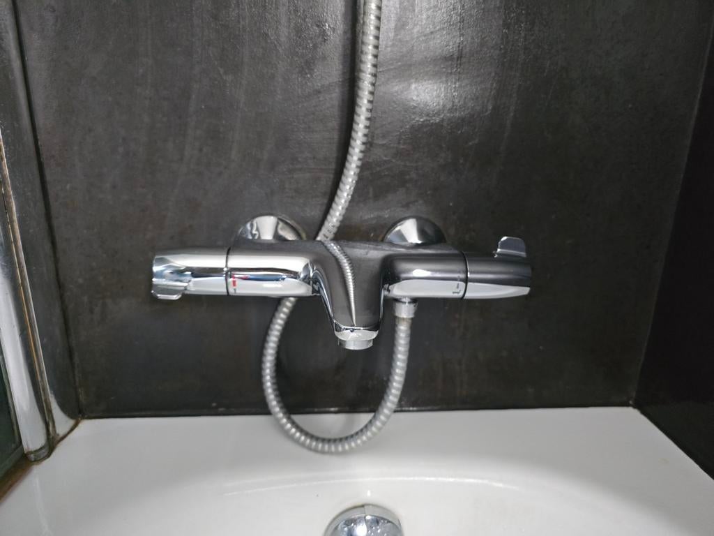 Grohe douchekraan badkraan speciale Thermostatische, Ophalen of Verzenden, Zo goed als nieuw, Chroom, Kraan