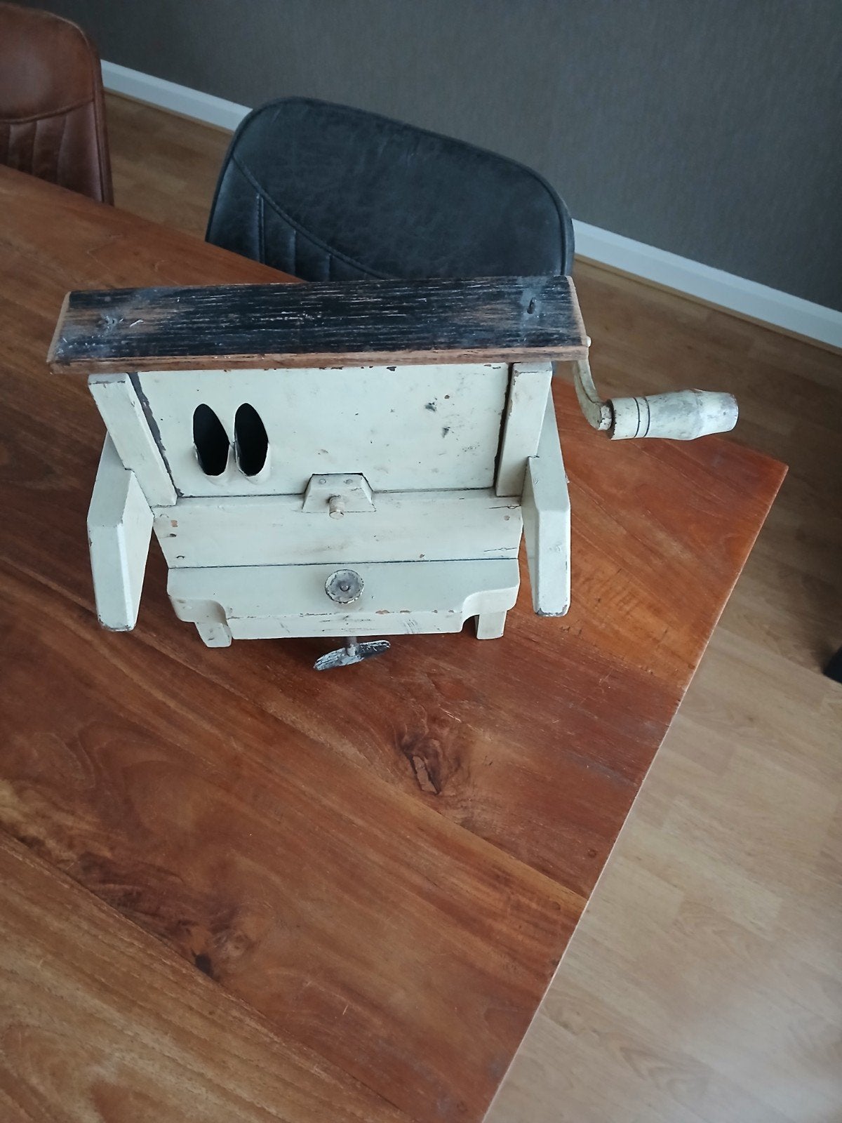 antiek bonen snijmachine (alleen ophalen), Ophalen