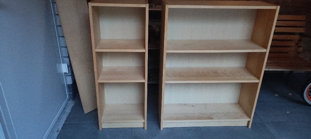 Ikea Billy boekenkasten, Ophalen, Met plank(en), 100 tot 150 cm, Eikenhout