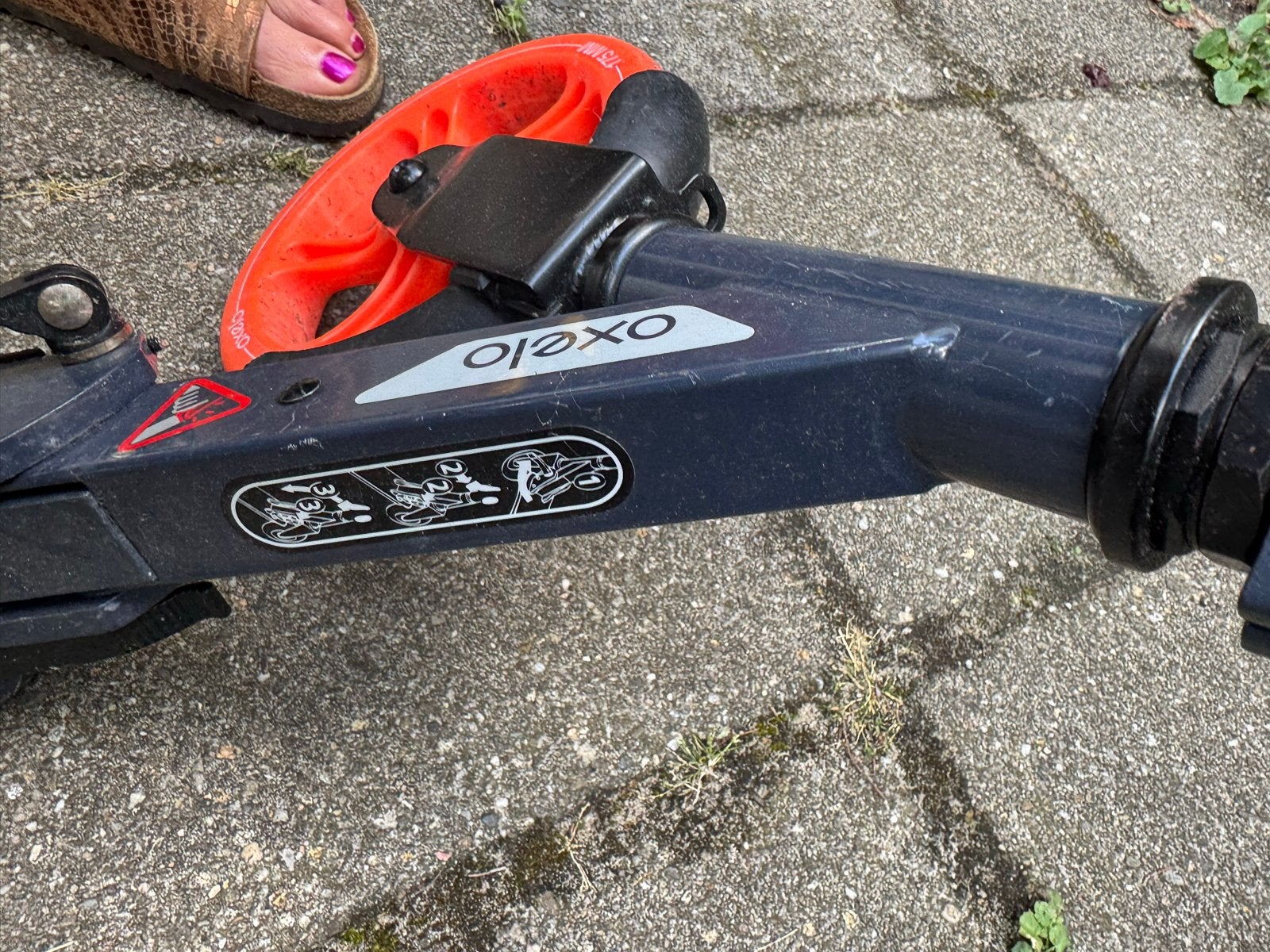 Oxelo Mid 7 Step - Gebruikt, Goede Staat, Fietsen en Brommers, Ophalen, Gebruikt, Gewone step