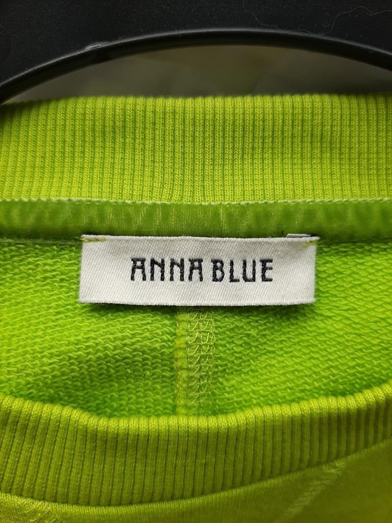 Sweater Lime kleur Anna M, Maat 38/40 (M), Anna van Toor, Nieuw, Ophalen of Verzenden