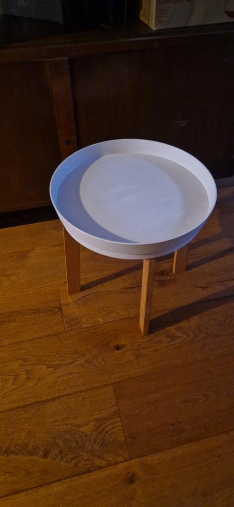 Bijzettafel Ed Annink model Sarah voor Meccano, Huis en Inrichting, Ophalen, Minder dan 45 cm, Minder dan 55 cm, Gebruikt