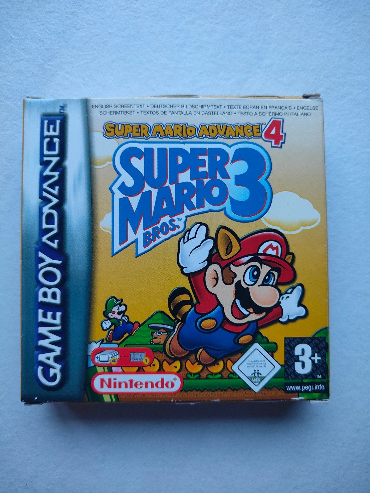 Super Mario Advance 4: Super Mario Bros. 3 –Game Boy Advance, Spelcomputers en Games, Avontuur en Actie, Gebruikt, 1 speler, Ophalen of Verzenden
