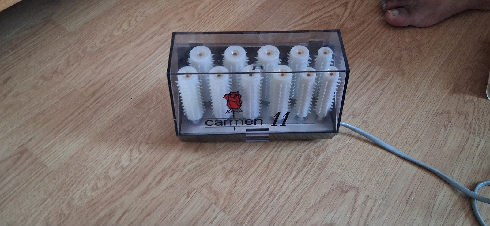 Carmen krulset C11 - Vintage krulspelden, Ophalen of Verzenden, Gebruikt, Haarverzorging