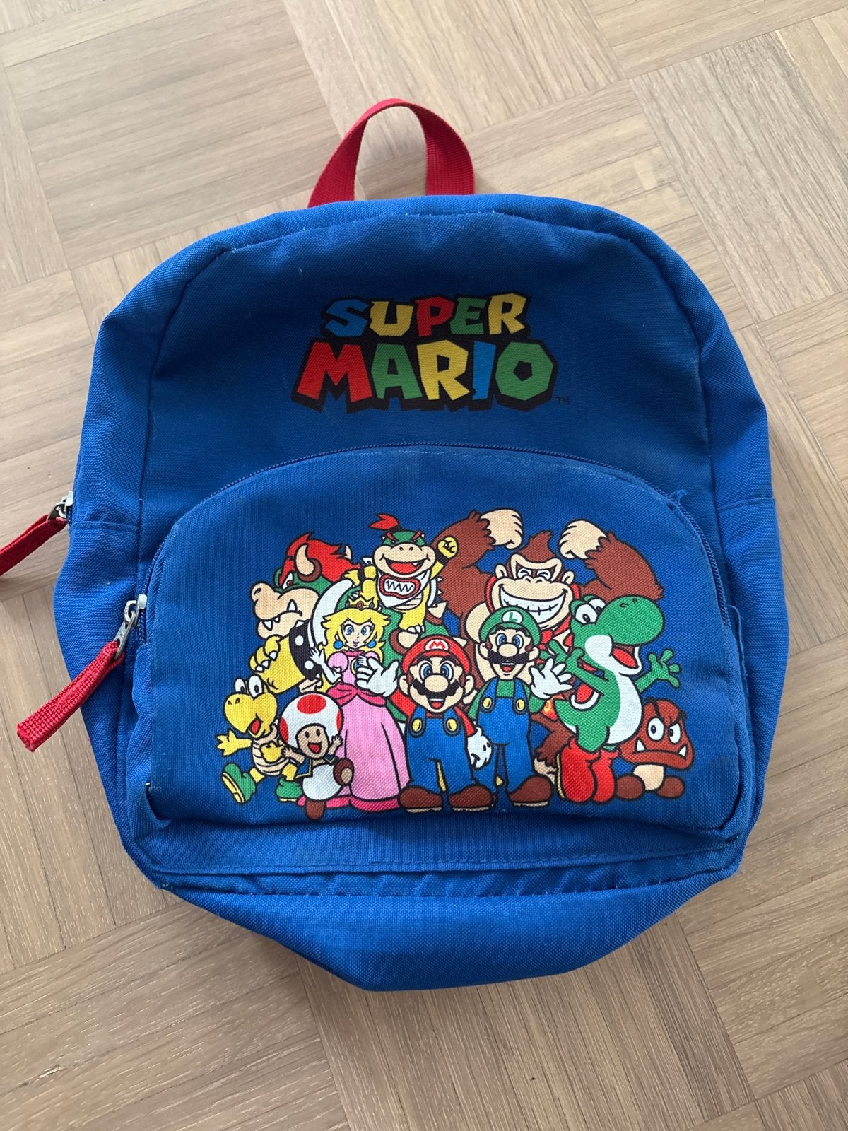 Super Mario rugtas - Klein formaat, Gebruikt, Minder dan 30 cm, Minder dan 25 cm, Ophalen