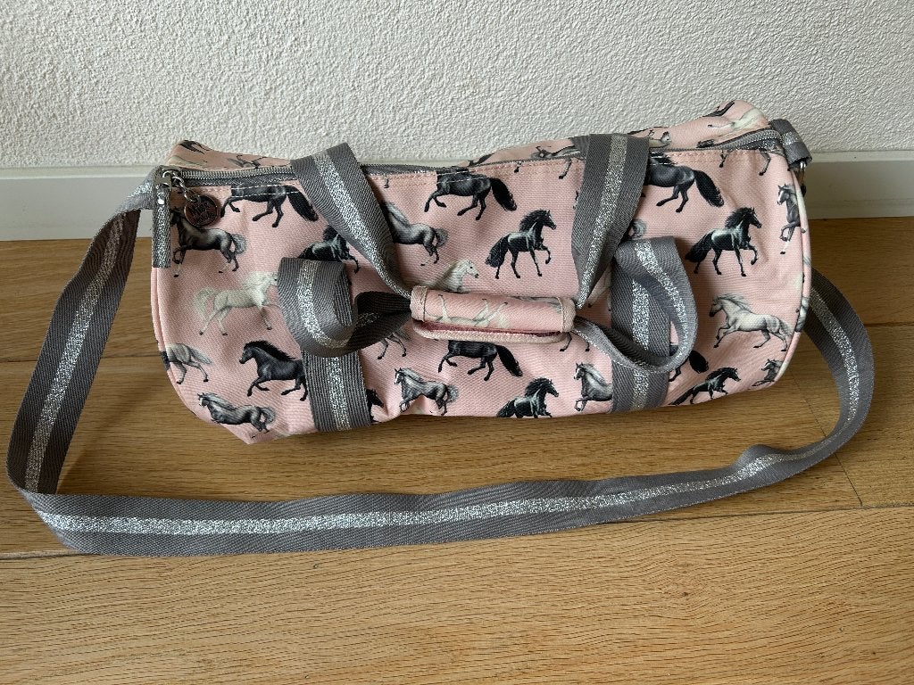 Miss melody reistas paarden, Ophalen of Verzenden, Gebruikt, Roze, Softcase