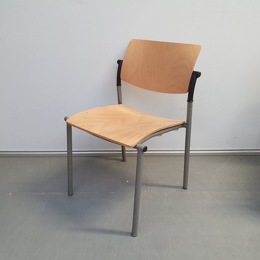 Casala Feniks schoolstoel - beuken kleur, Niet ingevuld, Gebruikt, Niet ingevuld, Niet ingevuld