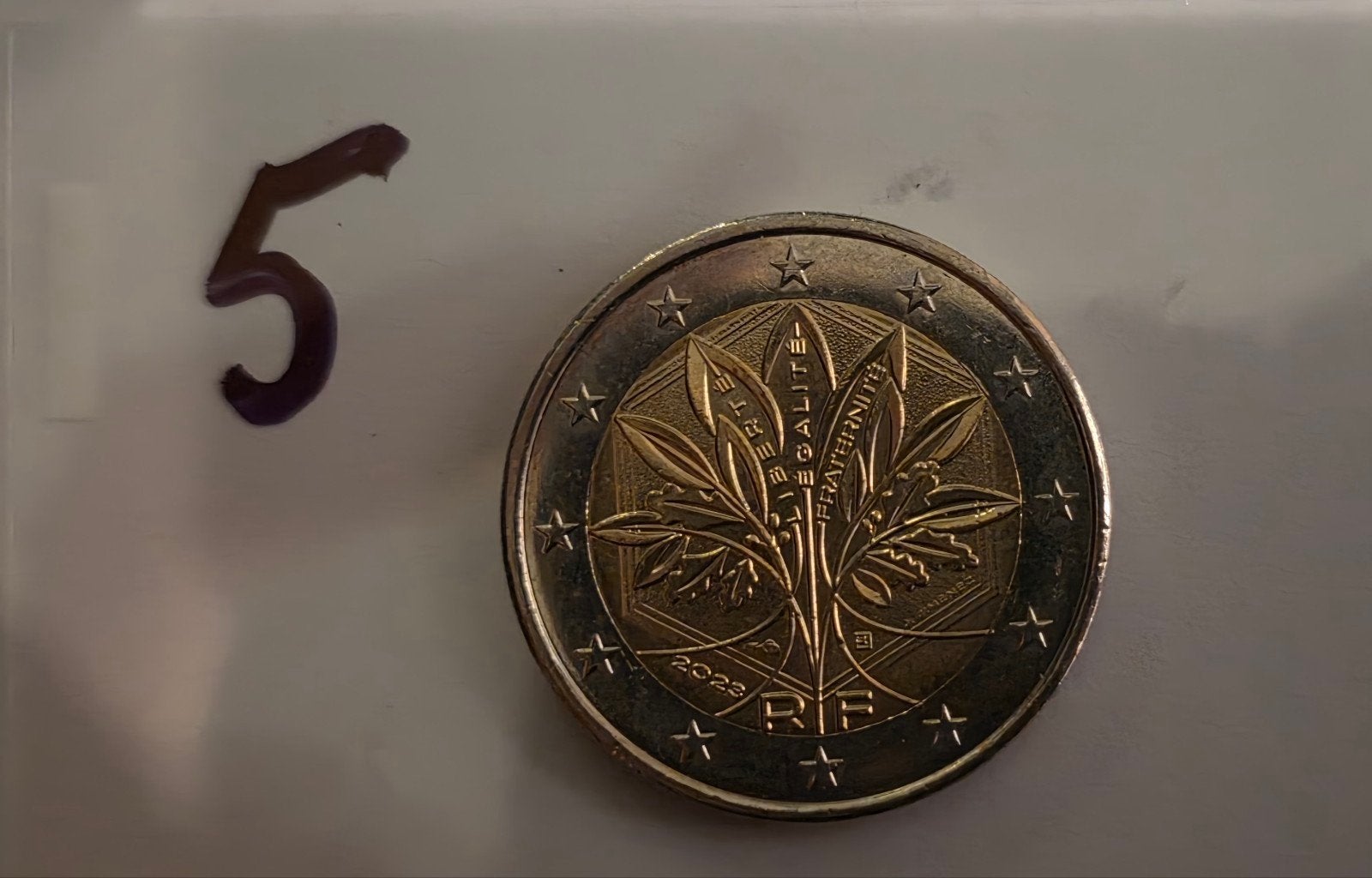 2 Euro munt Frankrijk 2023 - Vrijheid, Gelijkheid, Broedersc, Ophalen of Verzenden, Frankrijk, 2 euro, Losse munt