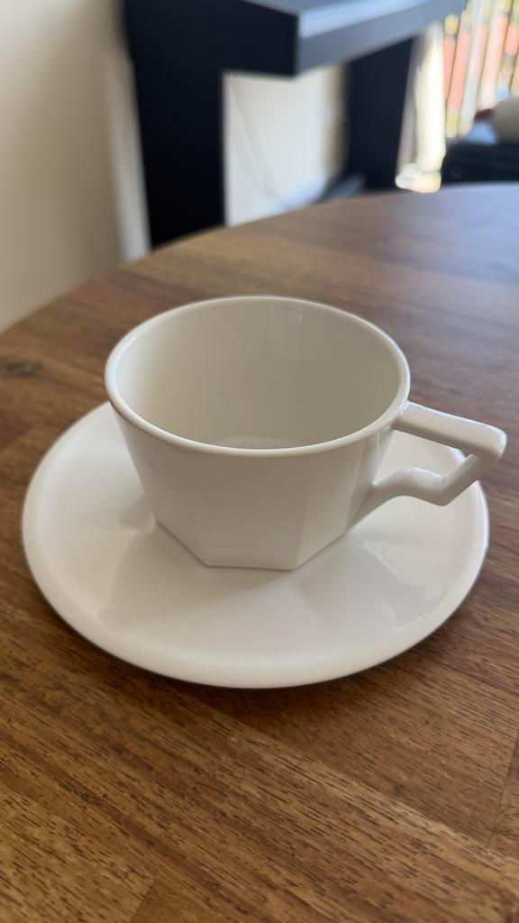 KINTO OCT cup & saucer 220ml | Latte Cup, Ophalen, Zo goed als nieuw, Effen, Kop(pen) en/of Schotel(s)