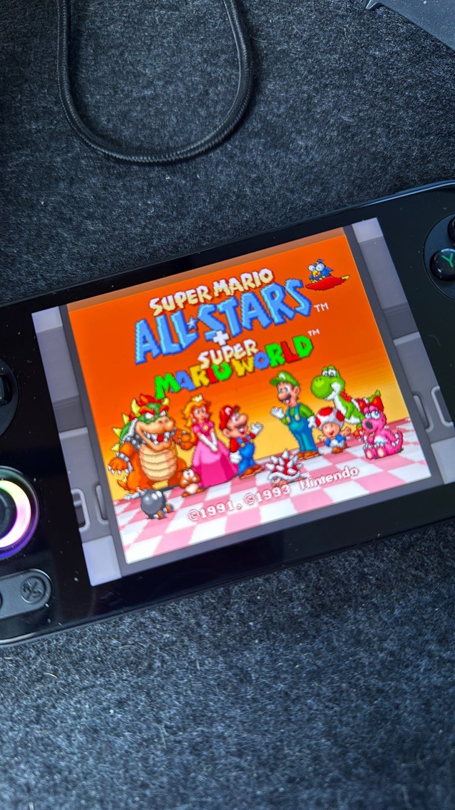 Anbernic RG 476H handheld (voor retro gamers), Spelcomputers en Games, Verzenden, Anbernic, Zo goed als nieuw