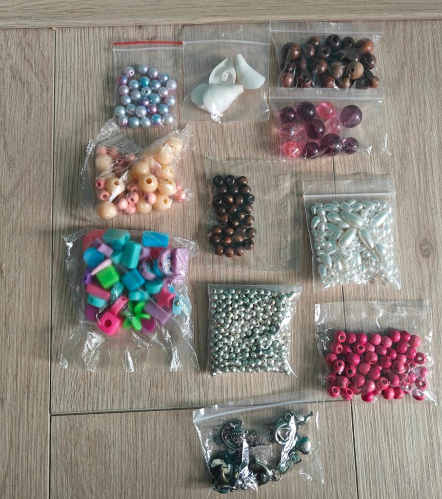 Kralen en bedels om armbandjes te maken, Ophalen of Verzenden, Nieuw, Kraal