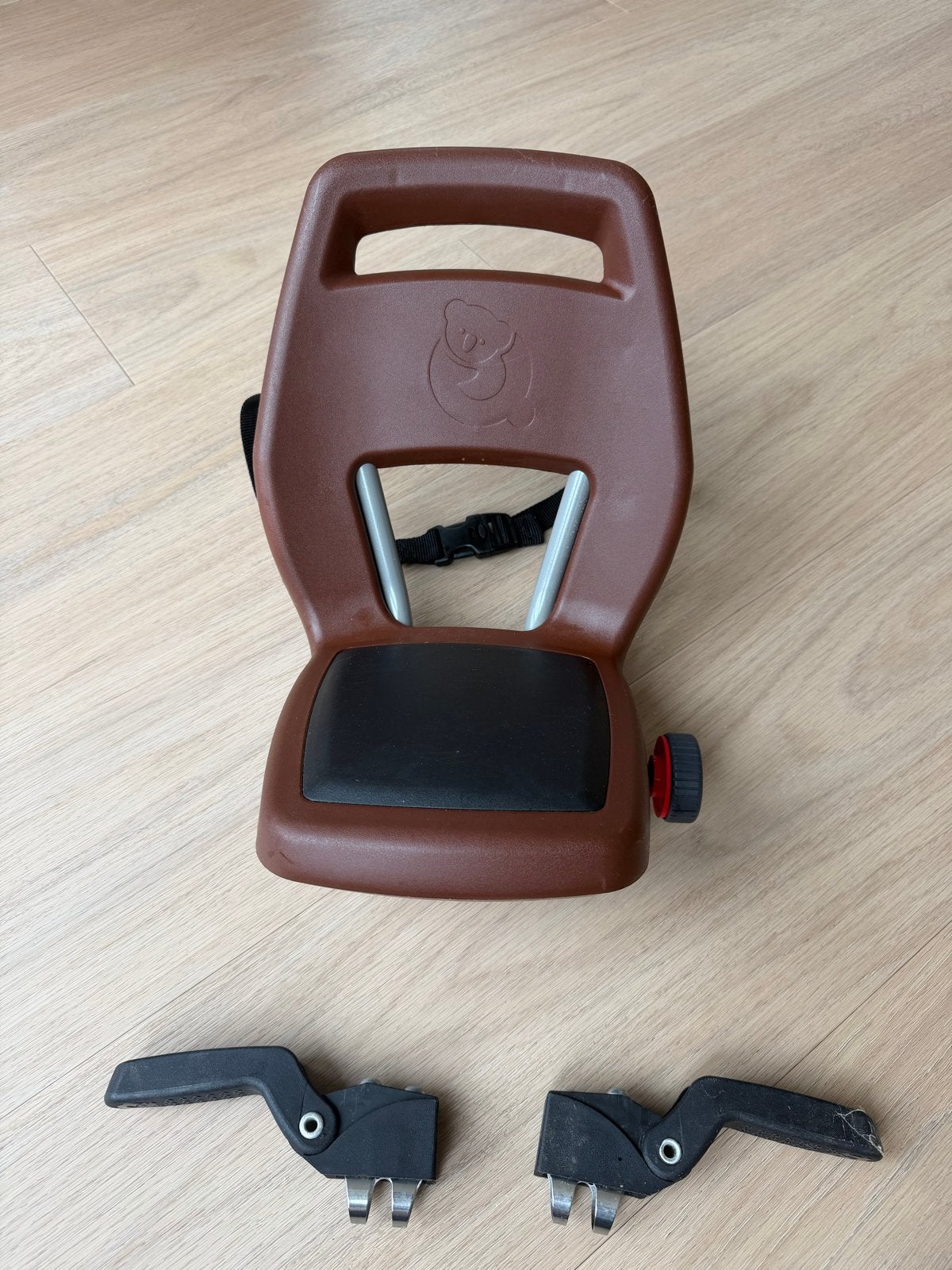 Qibbel 6+ Achterzitje met Voetsteunen, Ophalen, Achterzitje, 22 t/m 36 kg, Gebruikt