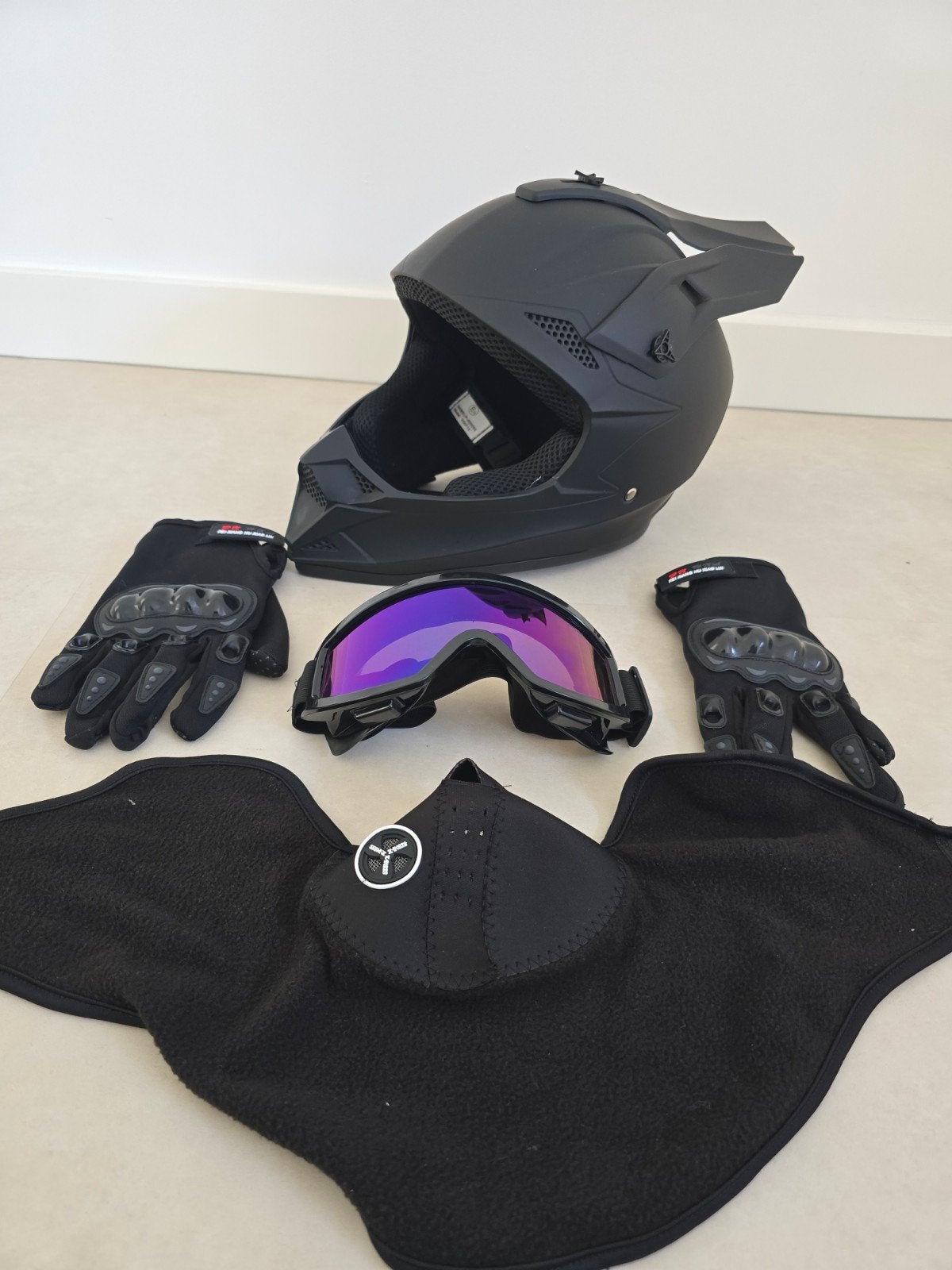 BMX Helm en Accessoires Set - Maat M (57-58cm) - Nieuw, Ophalen of Verzenden, Nieuw, M, Heer of Dame