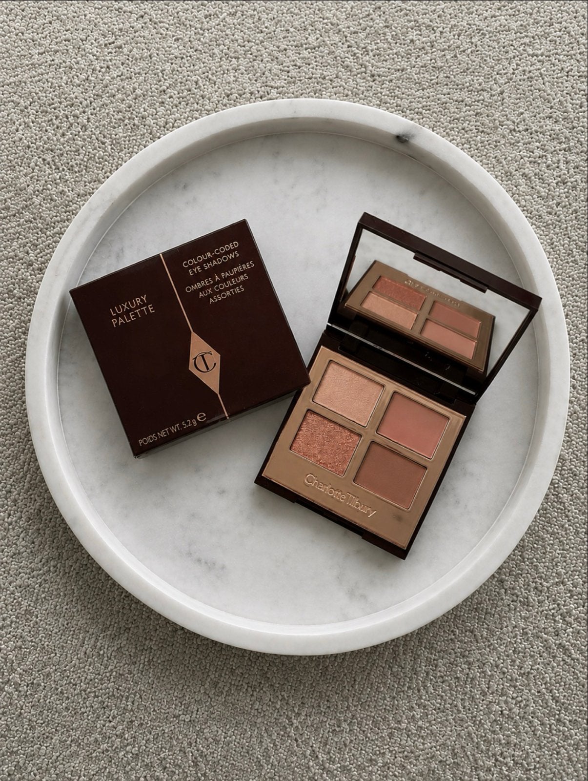 Charlotte Tilbury Luxury Palette - Pillow Talk Oogschaduw, Ogen, Ophalen of Verzenden, Zo goed als nieuw, Make-up