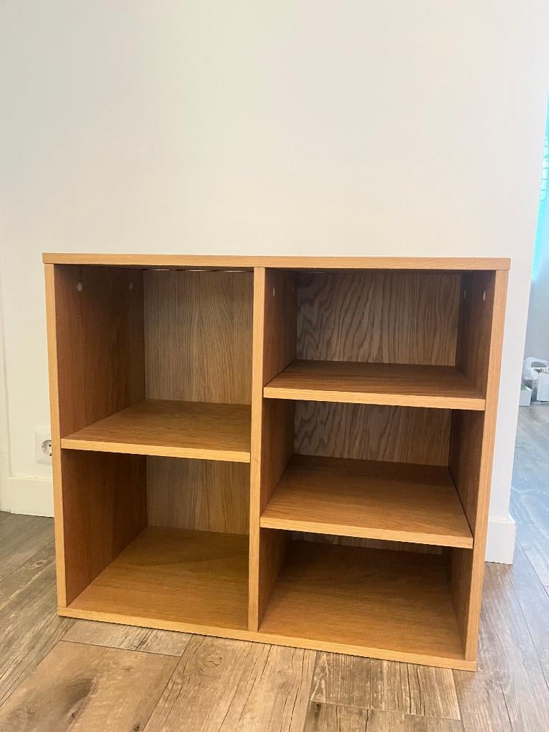 Ikea Ravaror, Ophalen, Met plank(en), Ikea, scandinavisch, minimaal, eiken, hout, 50 tot 100 cm