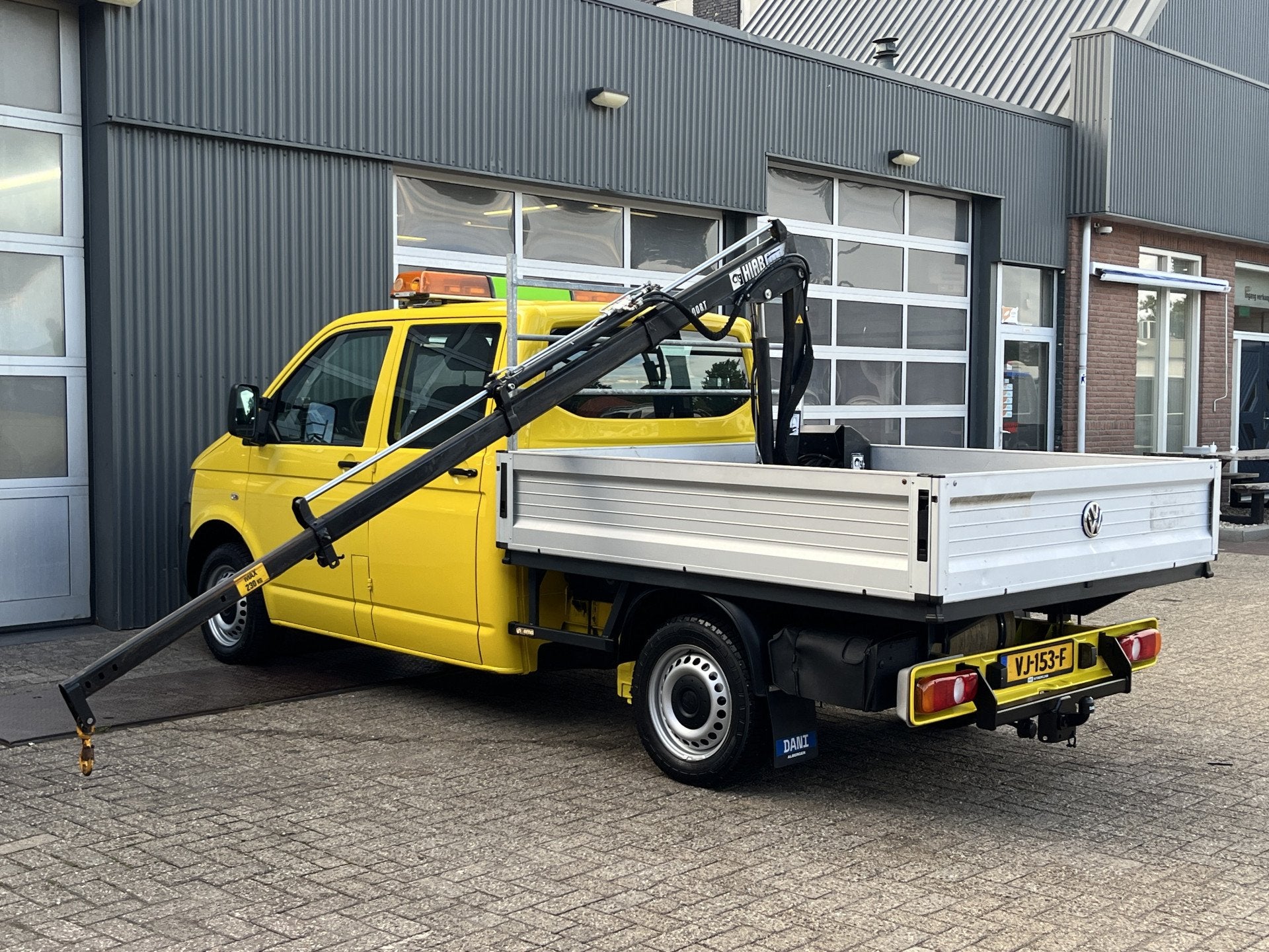 Volkswagen Transporter 2.0 EcoFuel L2H1 Benzine / Cng Openla, Auto's, Euro 5, Stof, Gebruikt, Zwart