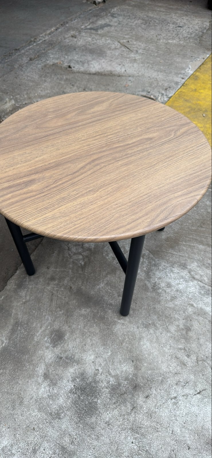 Set van 2 ronde salontafels - Metaal, Ophalen, Minder dan 50 cm, 50 tot 100 cm, Rond