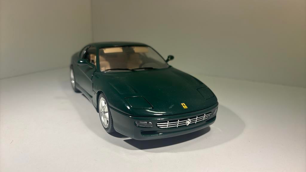 Ferrari 456 gt prins Bernard Bburago 1.18, Ophalen of Verzenden, Bburago, A, A