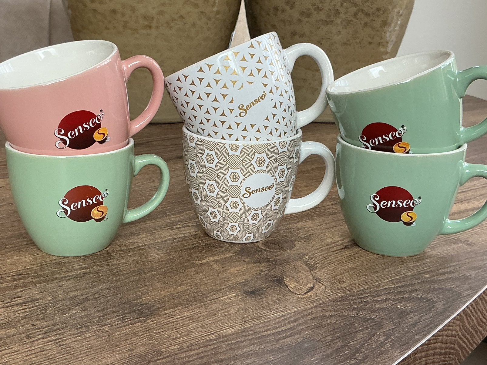 originele Senseo kopjes 4 in pastelkleur 2 Limited Edition, Ophalen of Verzenden