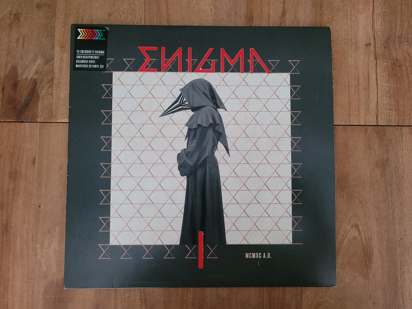 ✅️️Enigma - MCMXC a.D. (The Colours of Enigma) Rode LP, LP, Limited edition, Ophalen of Verzenden, Zo goed als nieuw