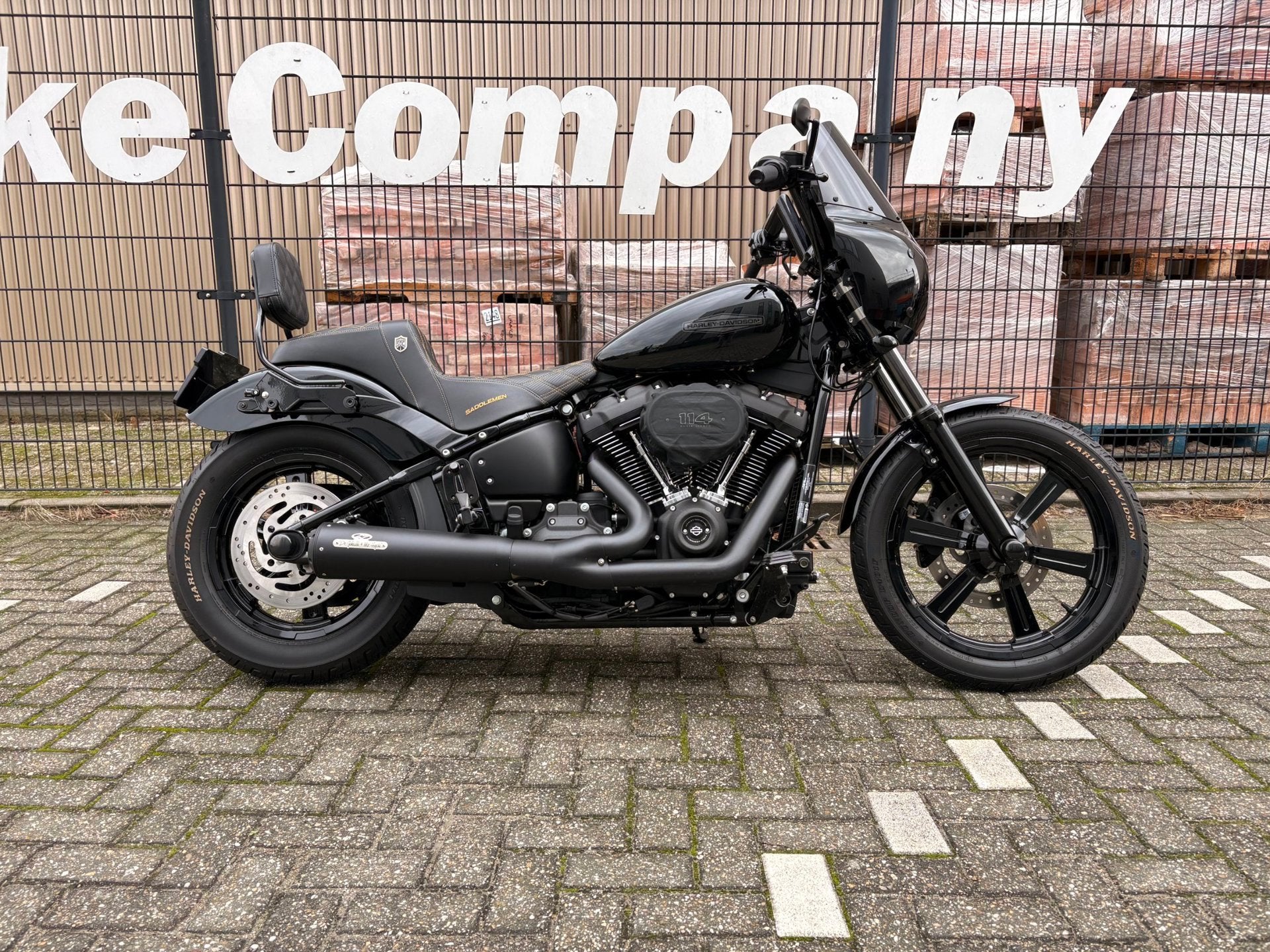 Harley Davidson 114 FXBBS Softail Street Bob (Custom), Motoren, Chopper, Meer dan 35 kW, ABS, Gebruikt