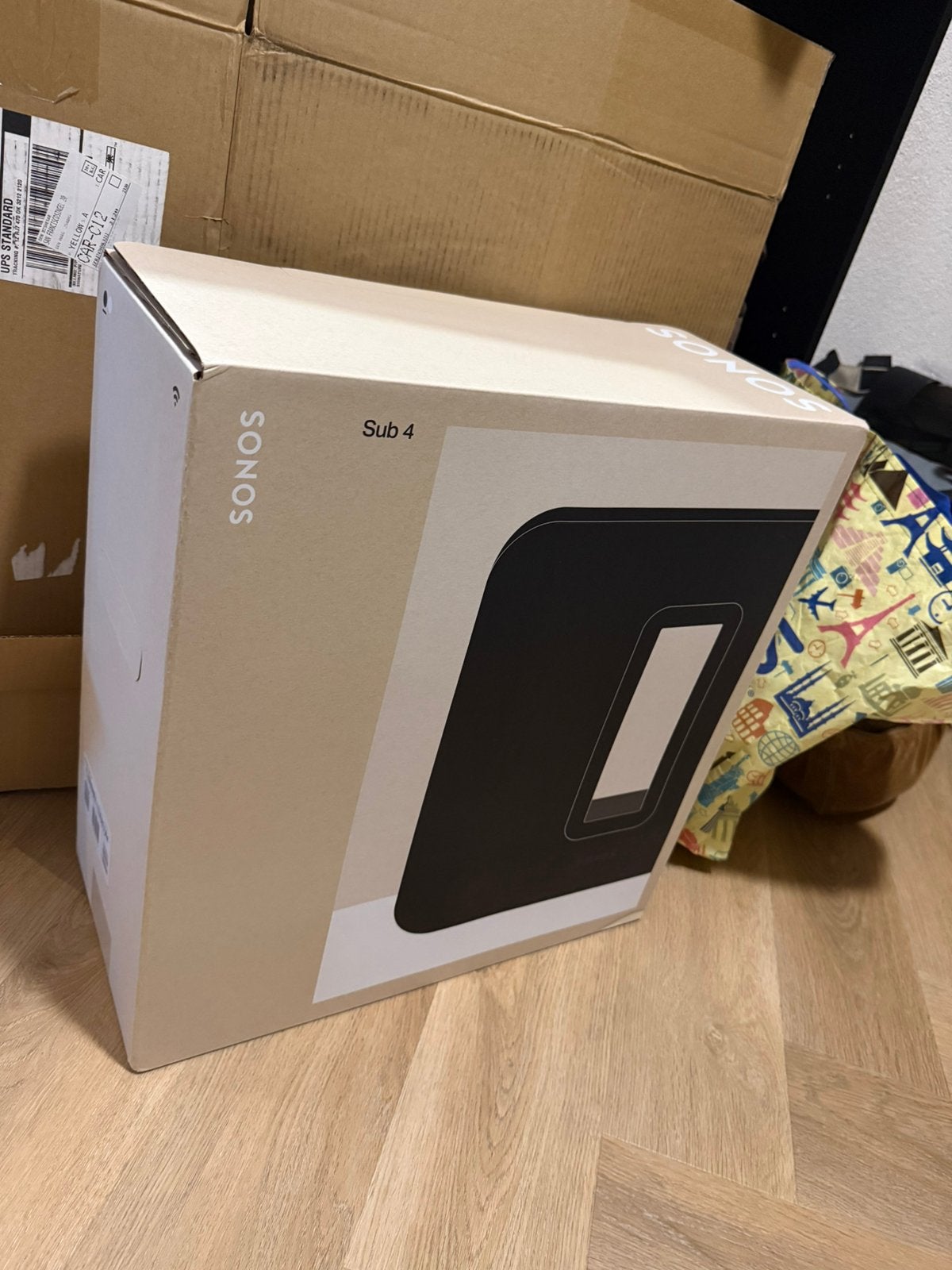 Sonos sub 4 zwart nieuw in gesealde doos, Ophalen, Nieuw, Subwoofer, Sonos