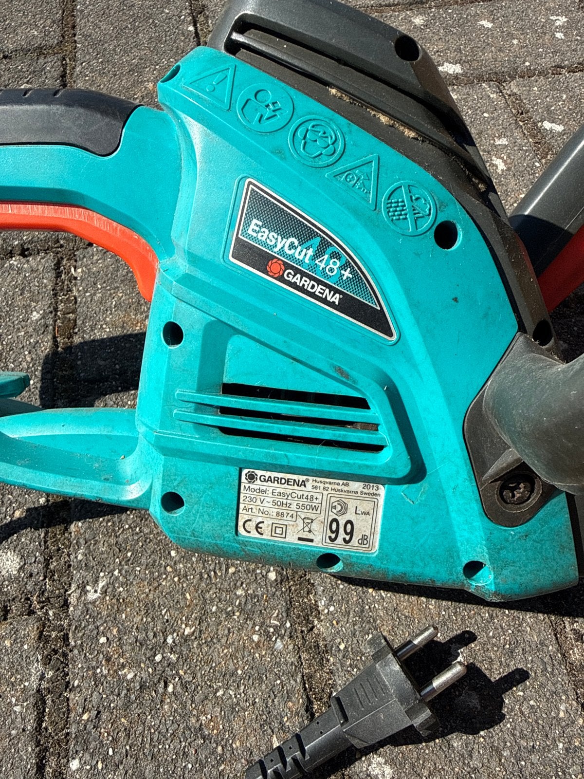 Gardena EasyCut 48+ elektrische heggenschaar, Ophalen, Gebruikt, Elektrisch