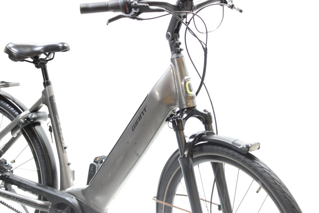 Giant Dailytour E+ 55cm elektrische fiets, Fietsen en Brommers, Gebruikt, Gewoonfietsen, Info@gewoonfietsen.nl, 50 km per accu of meer