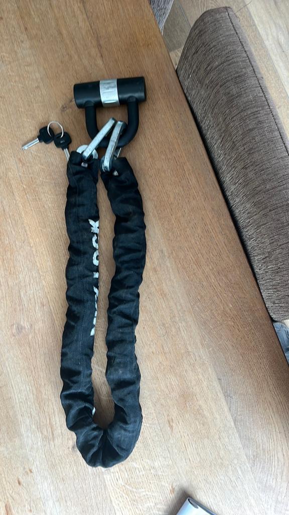 Ketting slot Art 4, Ophalen of Verzenden, Zo goed als nieuw