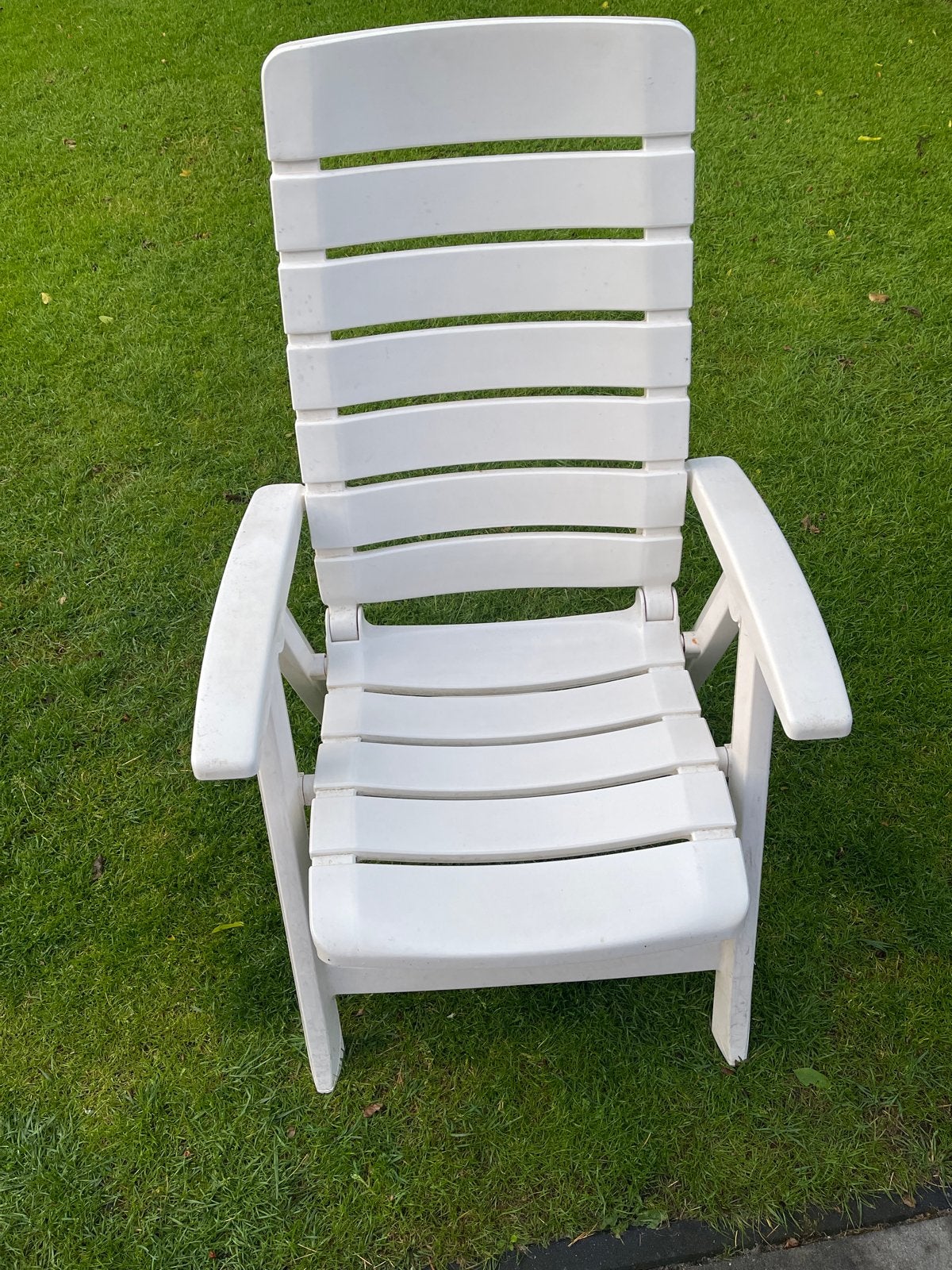 4 Hartman tuinstoelen - Verstelbaar en comfortabel, Tuin en Terras, Tuinstoelen, Ophalen, Gebruikt, Kunststof, Verstelbaar