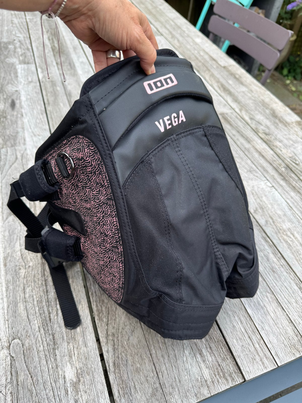 ION Vega Seat Harness - Maat M (28-31 inch), Ophalen of Verzenden, Zo goed als nieuw, Overige typen, Verstelbaar