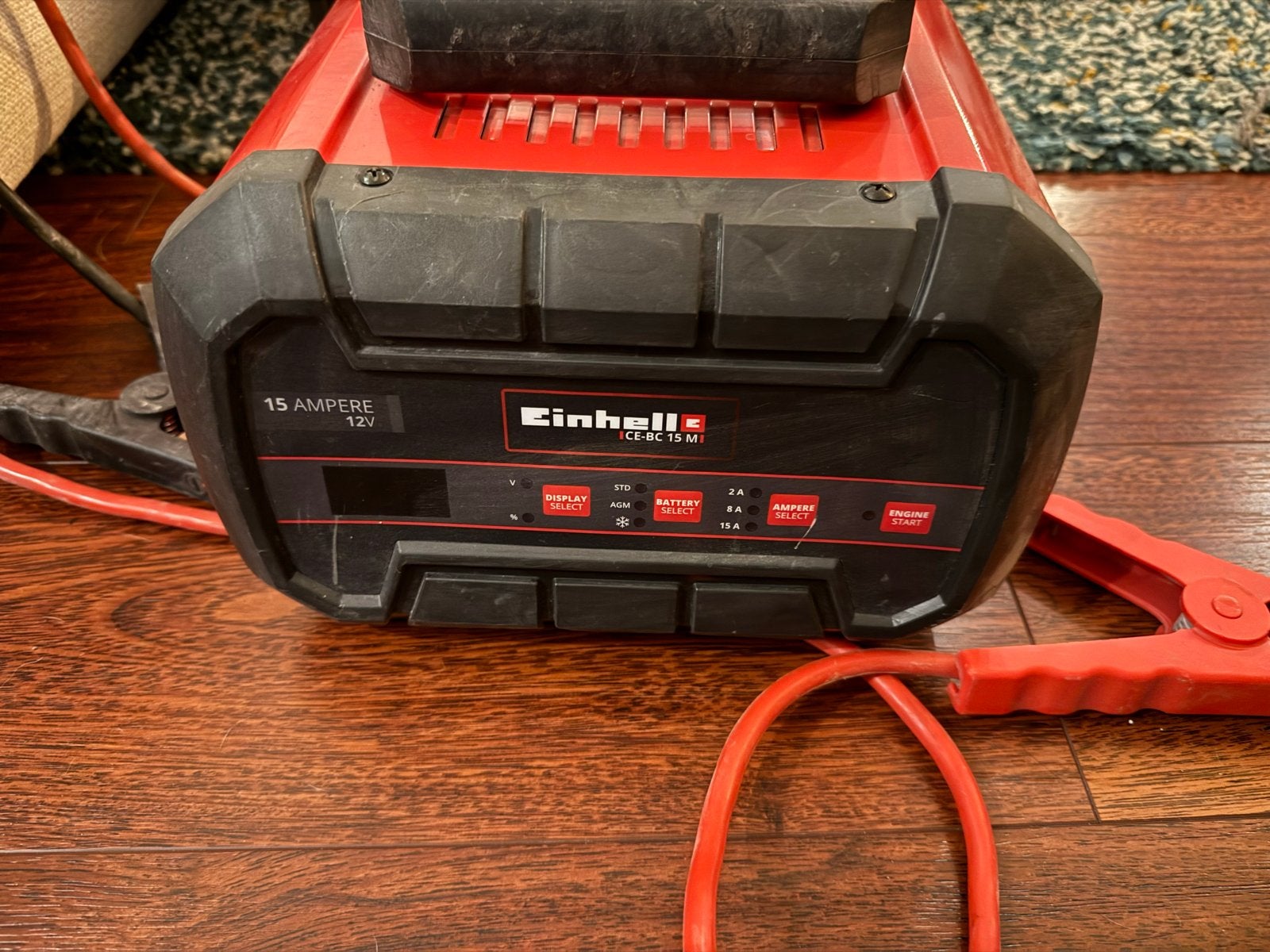 Einhell CE-BC 15 M1 Acculader 12V 15A, Auto diversen, Ophalen of Verzenden, Zo goed als nieuw