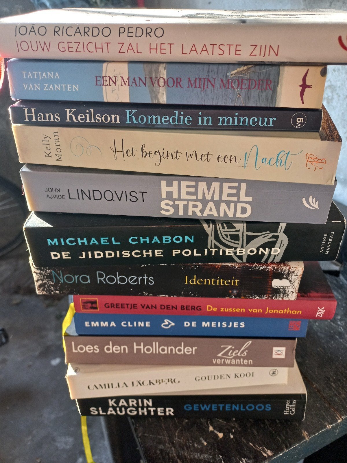 Diverse boekenpakket: romans, thrillers en meer, Ophalen, Zo goed als nieuw