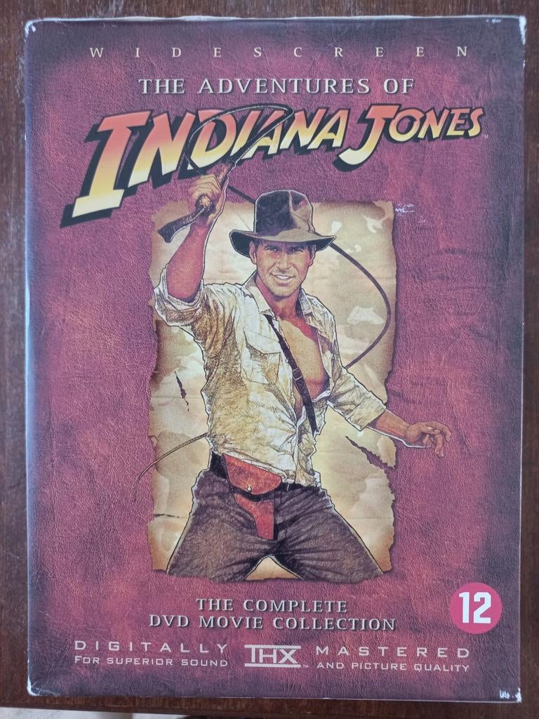 The Adventures of Indiana Jones -  complete collectie, Vanaf 12 jaar, Ophalen of Verzenden, Zo goed als nieuw, Boxset